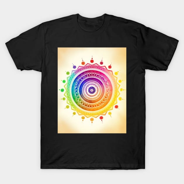 Mystical Waters: Diving into the World of Watercolor T-Shirt by Rolling Reality